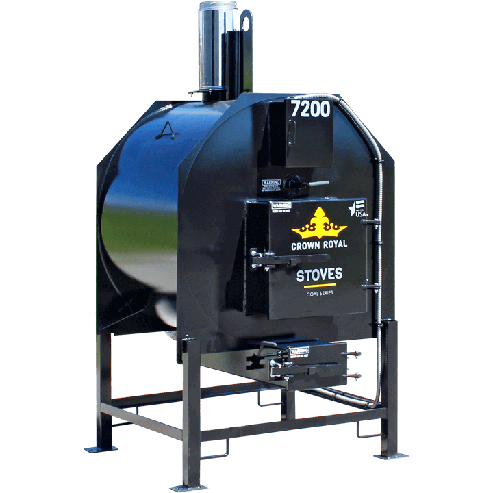 Indoor Coal Boiler Indoor Shaker Grate Series Crown Royal Stoves