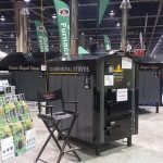 outdoor coal furnace booth